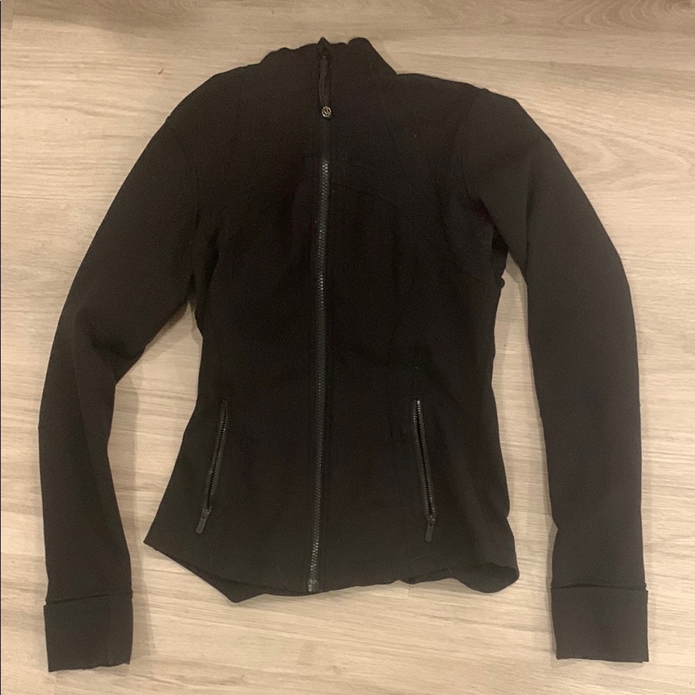 lululemon athletica Black zip up Performance Design